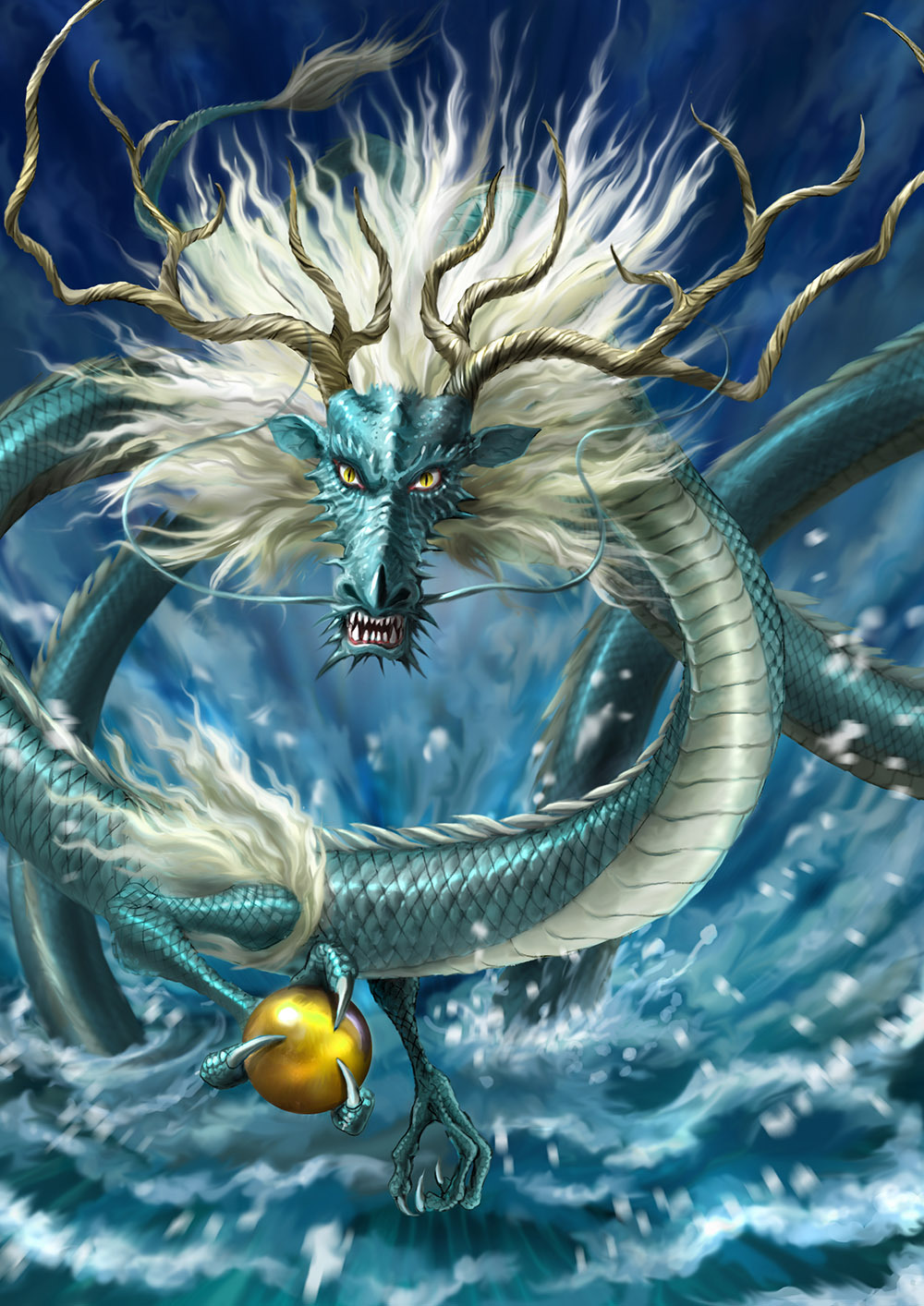 青龍　Azure Dragon